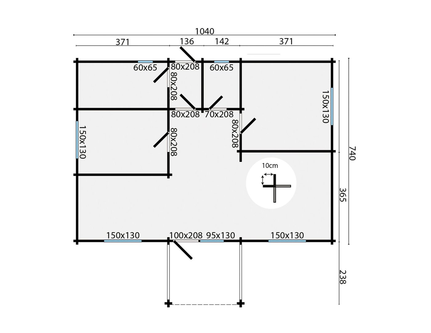 blokhut_finn_plattegrond