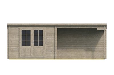 blokhut_freddy_grijs_geimpregneerd_vooraanzicht