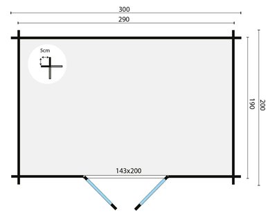 blokhut_minimodern_plattegrond