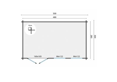 blokhut_sadie_plattegrond