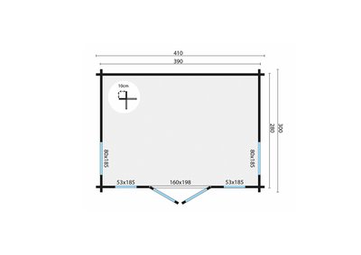 blokhut_victoria_plattegrond