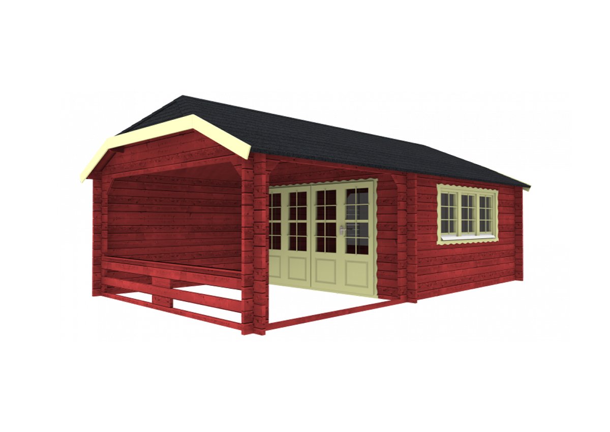 blokhut_w4x43_interflex_gecoat_zweeds_rood_creme