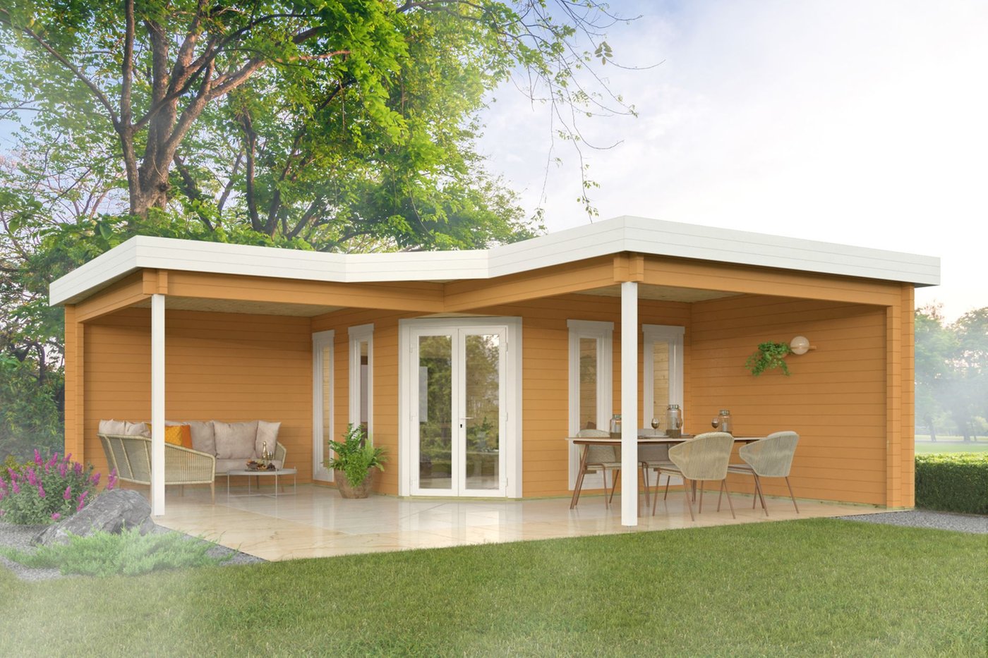 bridgend_log_cabin_upvc_painted