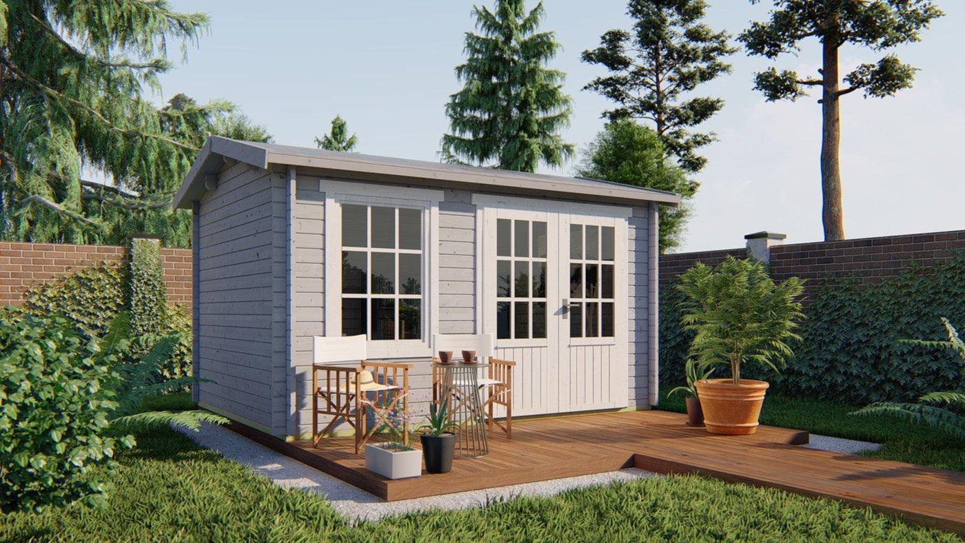 chloe_log_cabin_painted