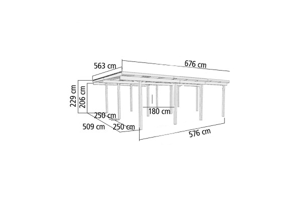 dubbele_houten_carport_karibu_62041_tekening