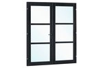 dubbele_steellook_deur_vuren_enkelglas_205x212_zwart_links_incl_rvs_slot