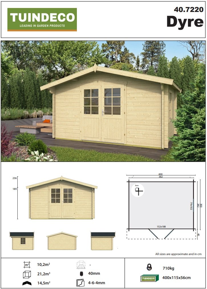 dyre_log_cabin_spec_sheet