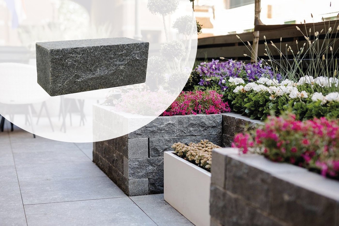graniet_dark_grey_donkergrijs_30x12x12cm_gardenlux_sfeerfoto