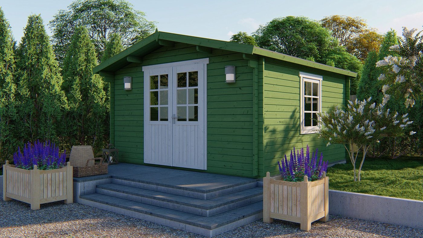 gunda_log_cabin_painted