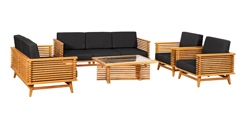 hardhouten_loungeset_met_2_banken