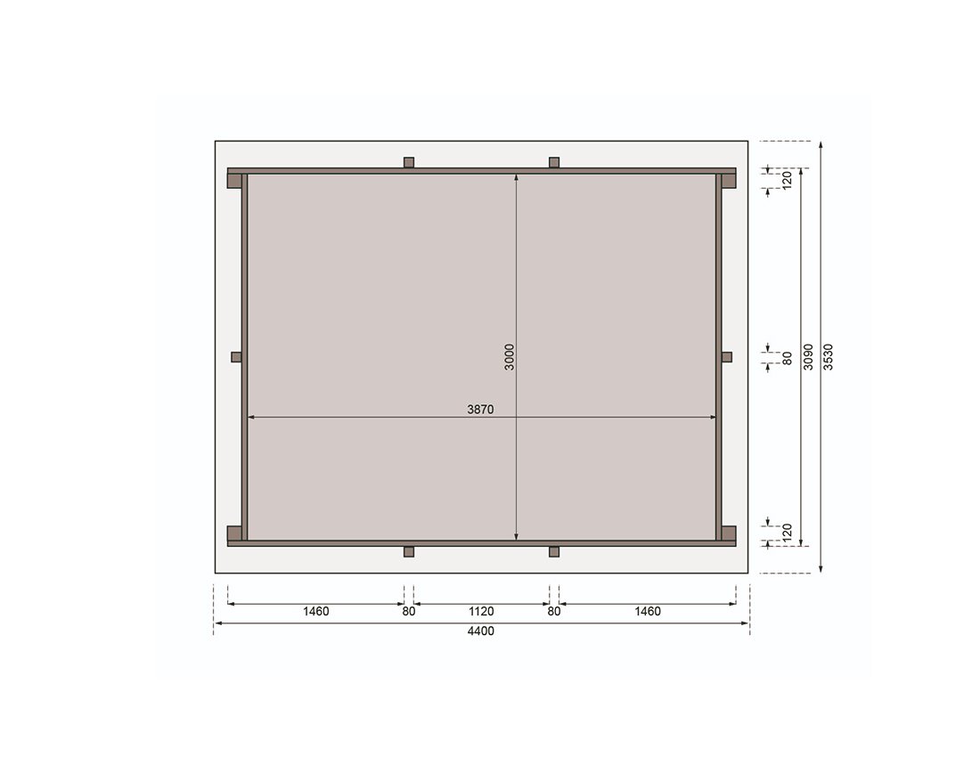 houten_zwembad_rechthoek_maat_2_karibu_440x350cm_plattegrond