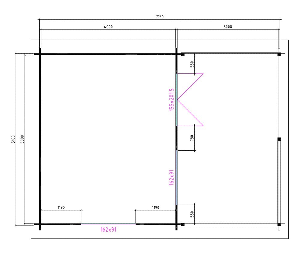 interflex_5x43_blokhut_afmetingen