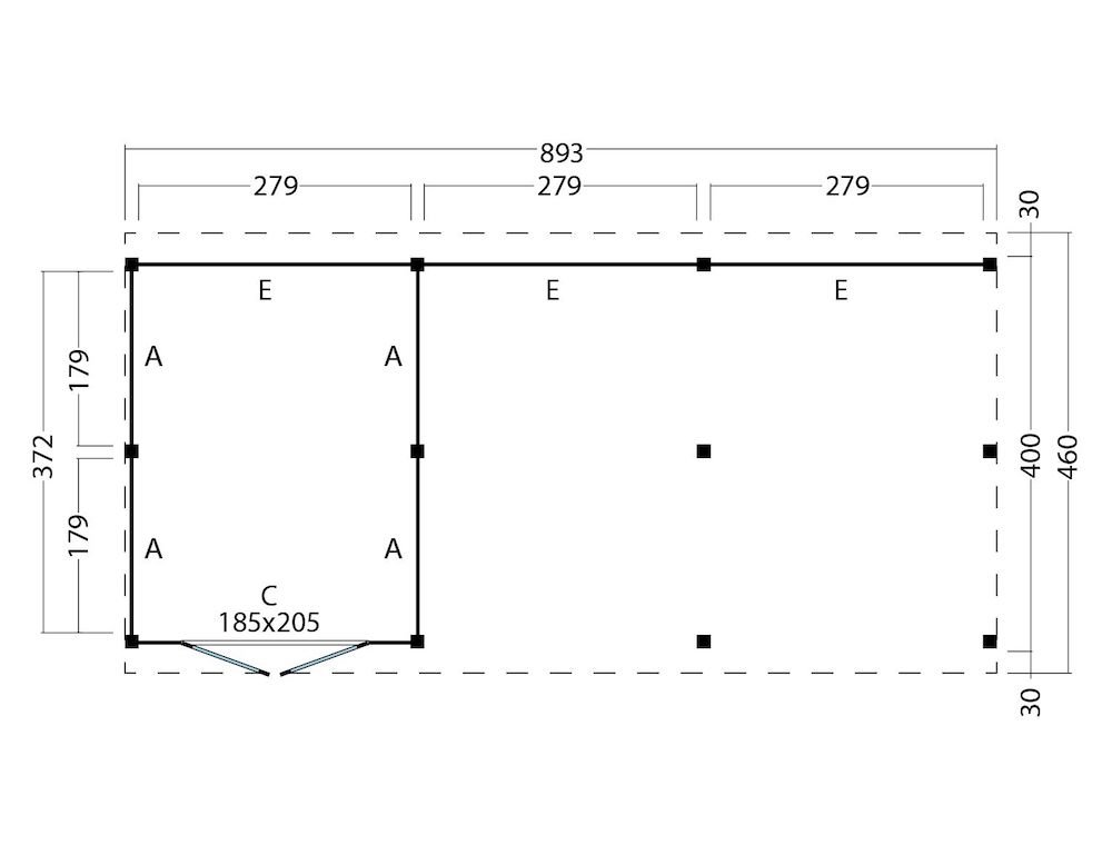 kapschuur_billund_xl_type_7_blanke_wanden_plattegrond