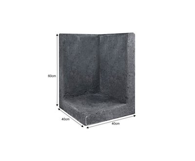 l_element_hoek_40x40x60cm_zwart_gardenlux
