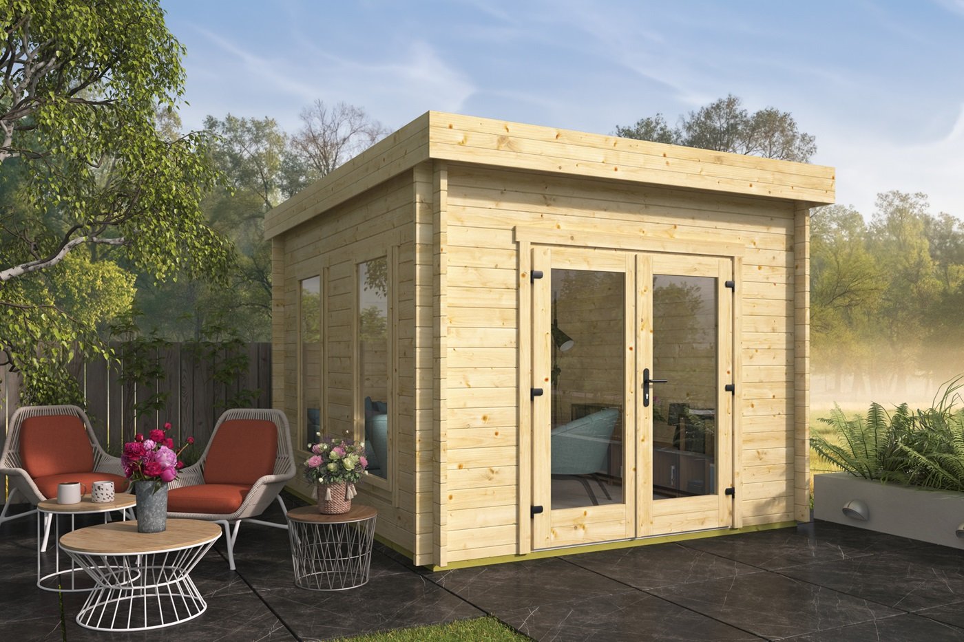 Lee Log Cabin 3.0 x 3.5 m