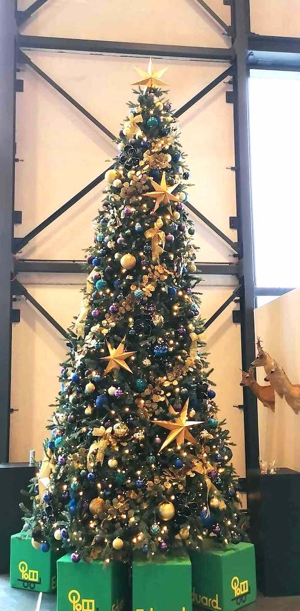Kunstlicher Weihnachtsbaum Amsterdam, 400 cm, 1150 LED-Lampe