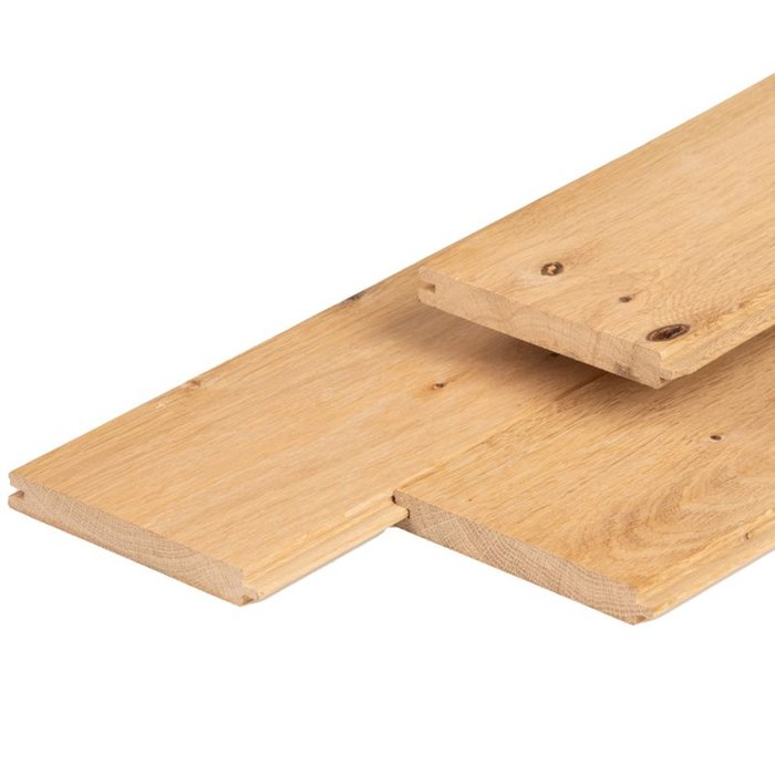 Tongue and Groove | Oak 18mm Cladding | TUIN - UK