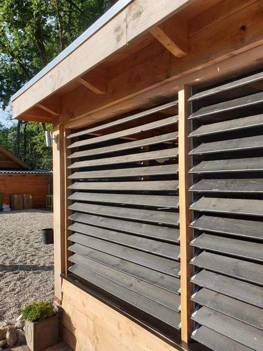 Flex Fence System | Adjustable Louvre Rail Kit | Tuin UK Fencing ...