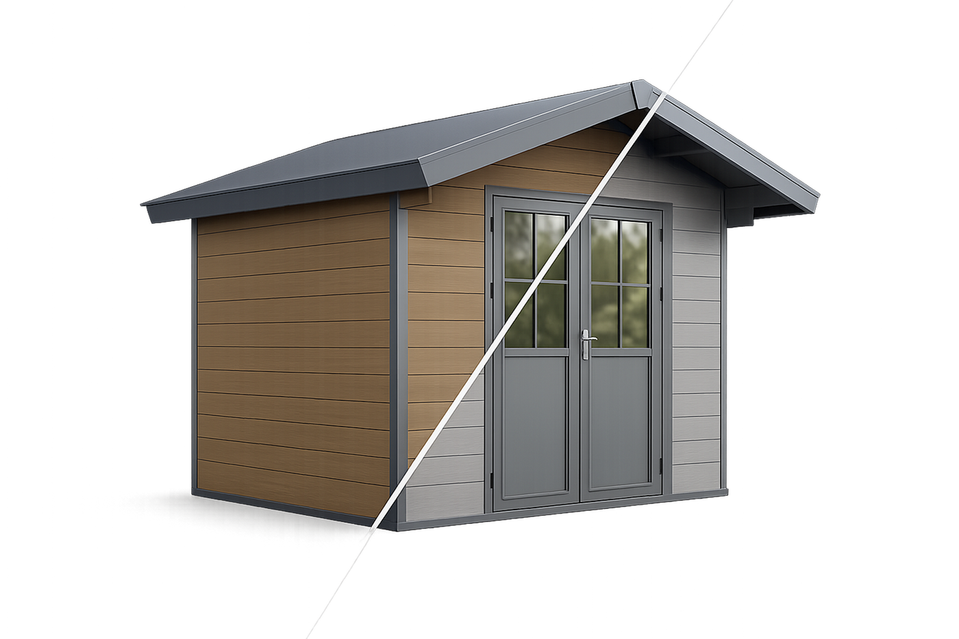 model_Kunststof_Tuinhuis_320x320cm_met_Zadeldak