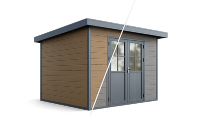 model_Kunststof_Tuinhuis_320x320cm_met_Lessenaarsdak