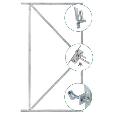 model_Metal_Gate_Frame_Set_D