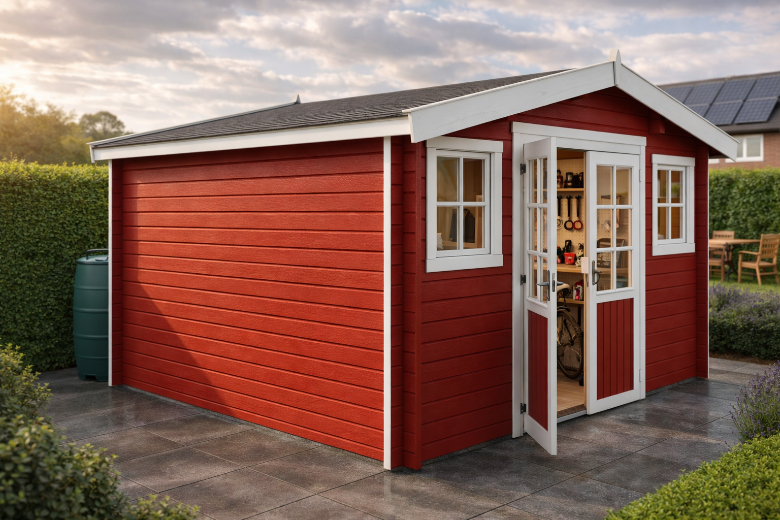 Gartenhaus 28 Mm Wandstarke