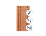 model_Tuindeur_in_stalen_frame_Hardhout_met_RVS_inbouwcilinderslot