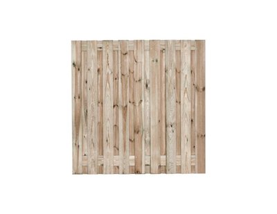 model_Tuinscherm_Geimpregneerd_hout_met_19_planks