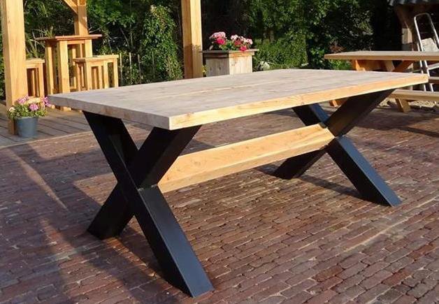 model_balkenblad_ruw_tafel_kruispoot