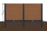model_beton_composiet_schutting_betonpaal_vecht_270cm
