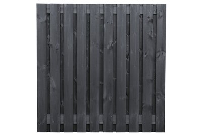 model_mod_M_Tuinscherm_Zwart_Vuren_180x180cm_21_planks_geschaafd