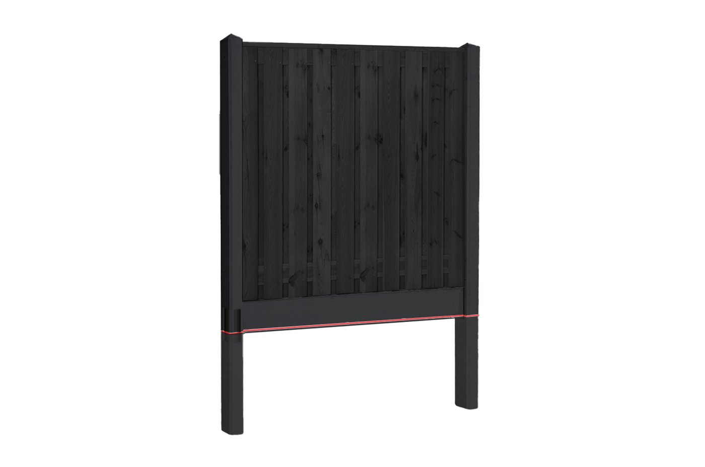 model_schutting_hoek_zwart_vuren_met_antraciet_gecoat_beton_200x200_cm