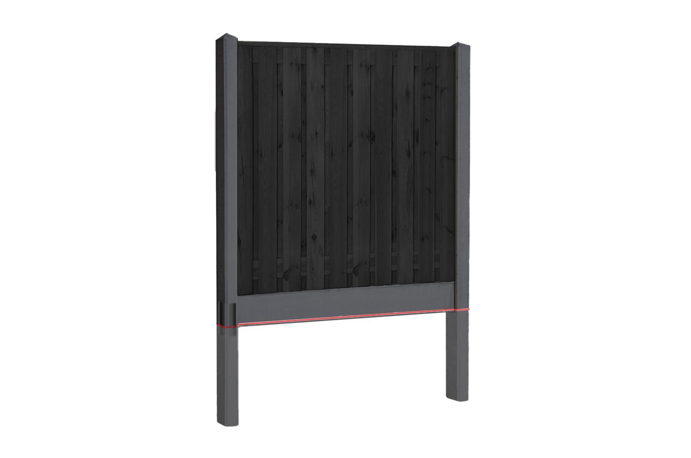 model_schutting_hoek_zwart_vuren_met_antraciet_beton_200x200_cm