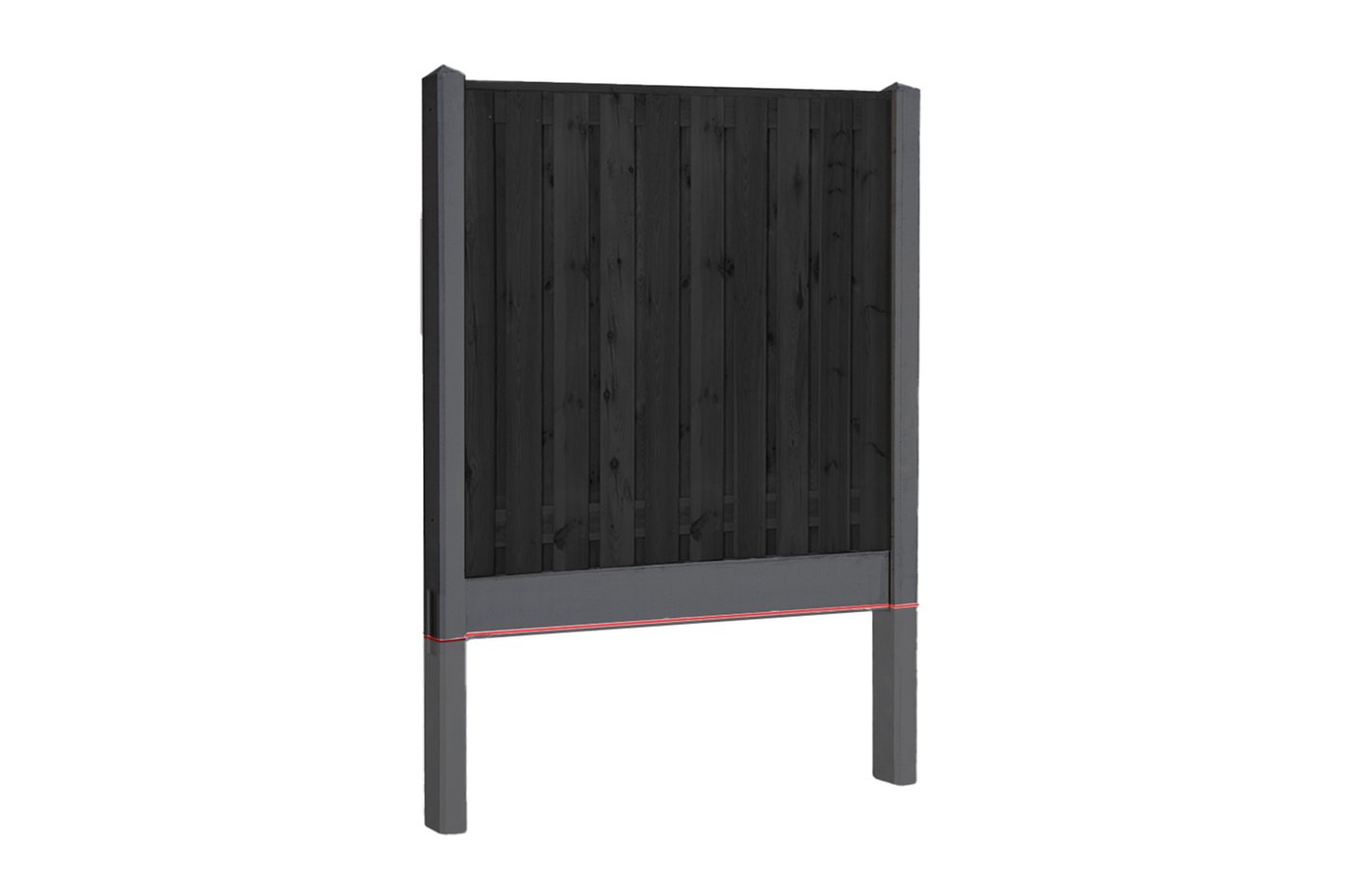 model_schutting_recht_zwart_vuren_met_antraciet_beton_200x200_cm