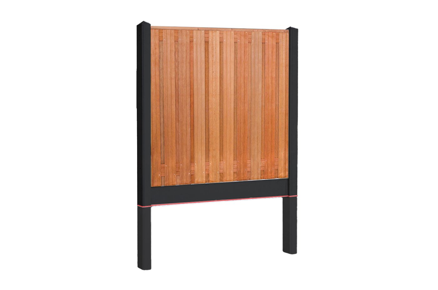 model_schutting_startpakket_hardhout_met_antraciet_gecoat_beton_200x200_cm