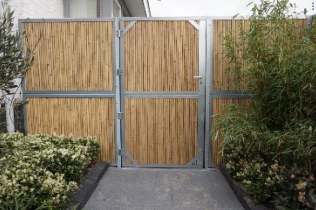 model_schuttingdeur_bamboowall_cilinderslot