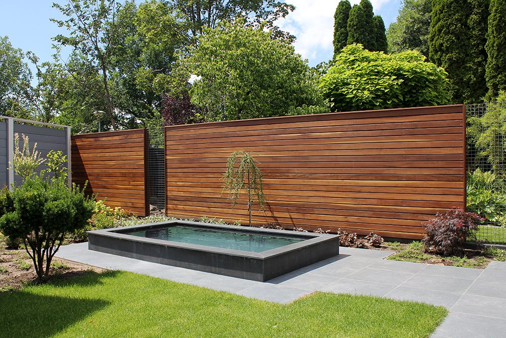 model_tuin_schutting_ipe_plank_schutting_trellis