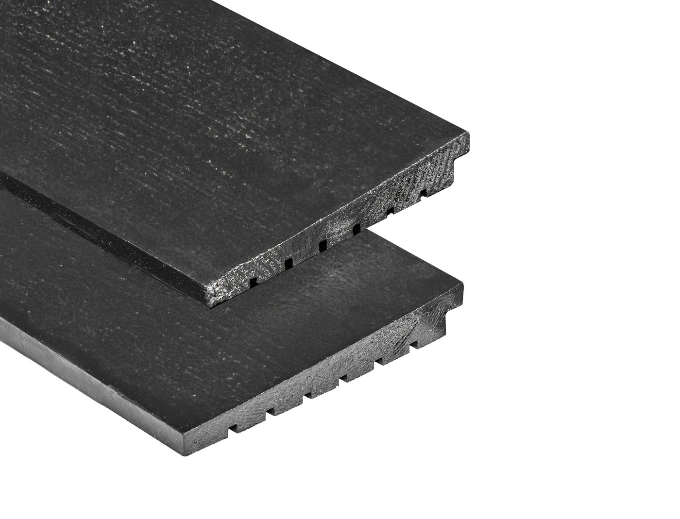 model_zweeds_rabat_vuren_hout_zwart_gespoten