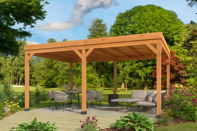 overkapping_met_plat_dak_538x378cm_kiruna_red_class_wood_geimpregneerd