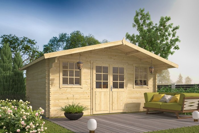 Gartenhaus 90 Mm Wandstarke