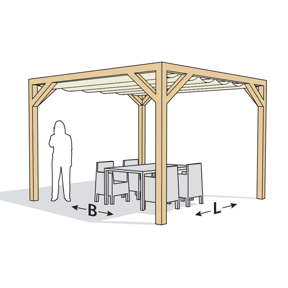 rhino rack markise Rhino Rack Seitenteil für Batwing Compact Markise (1.9m) geschlossen –  Canada Gear main image 1