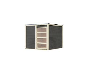 qubic_terragrijs_karibu_tuinhuis