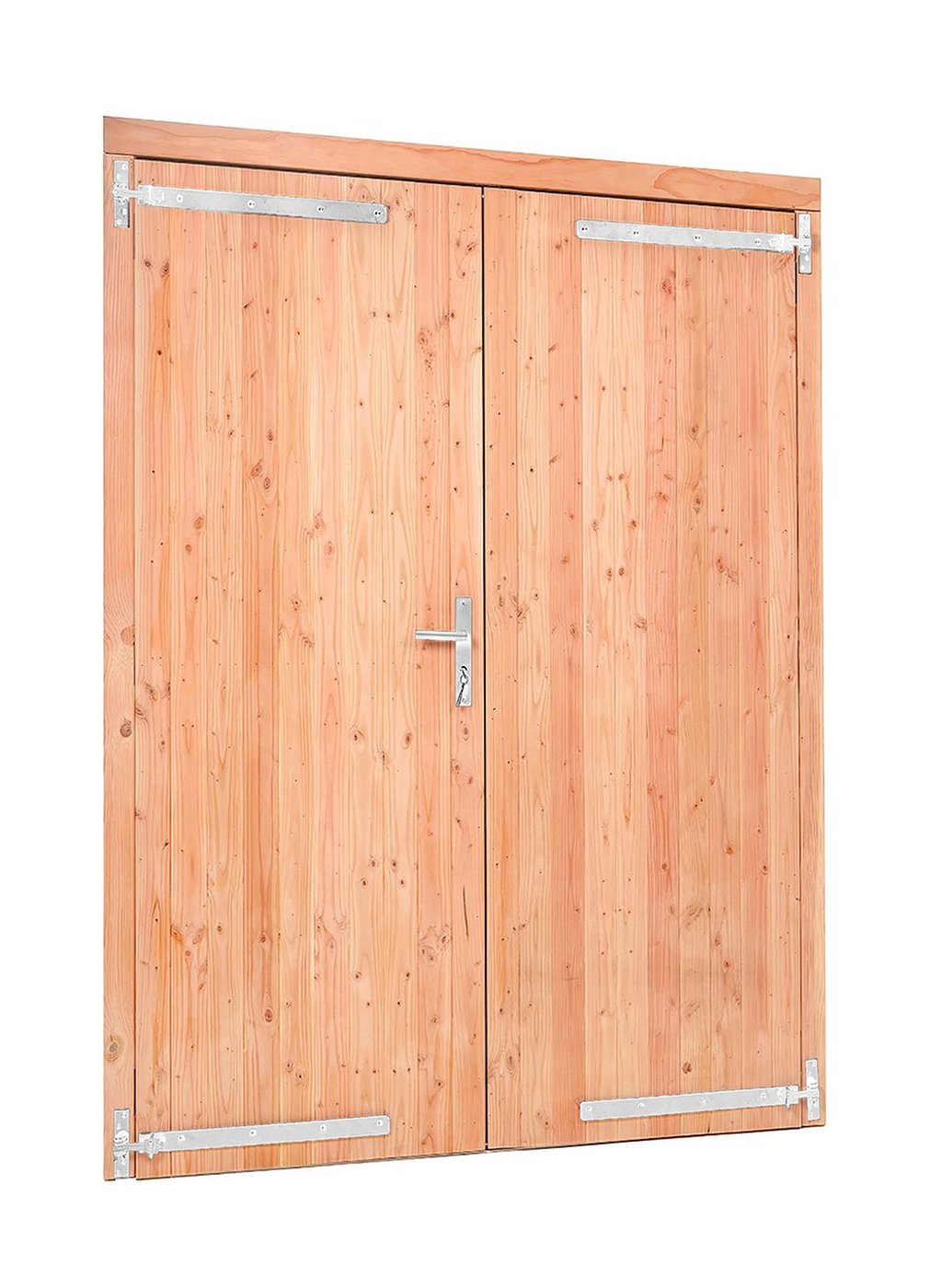 red_class_wood_dubbele_dichte_deur_185x205_cm_rvs_verzinkt_beslag