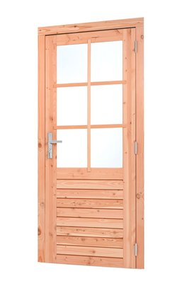 red_class_wood_enkele_glas_deur_100x205_cm_rechtsdraaiend_rvs_verzinkt_beslag