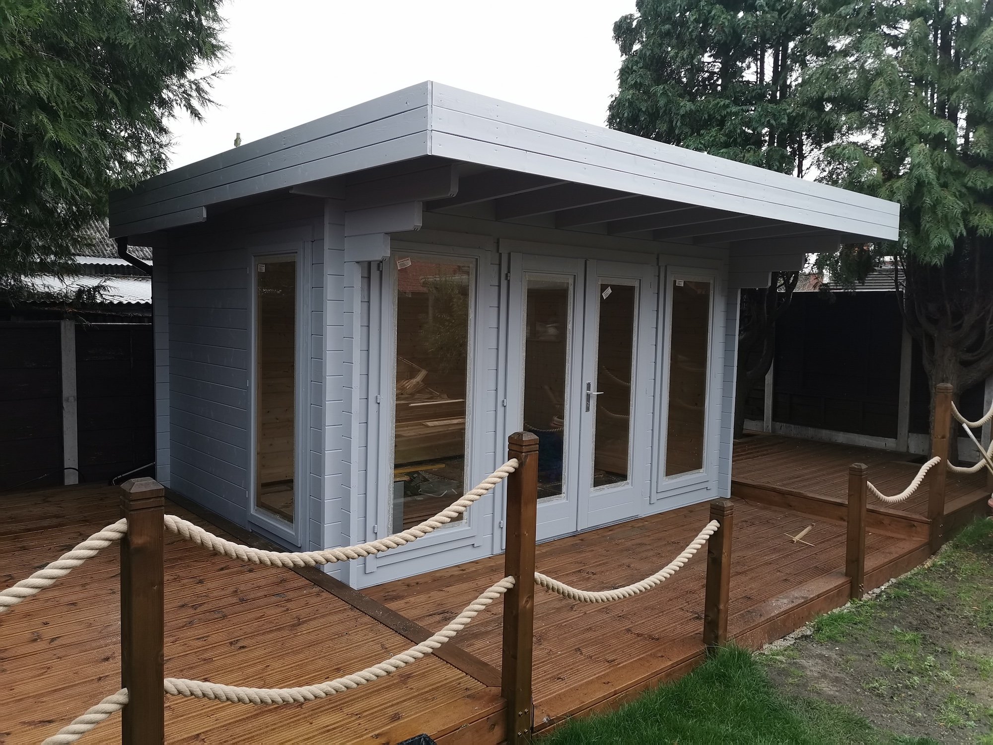 James Log Cabin Studio 4m x 3m-159310 