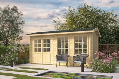 shannon_log_cabin