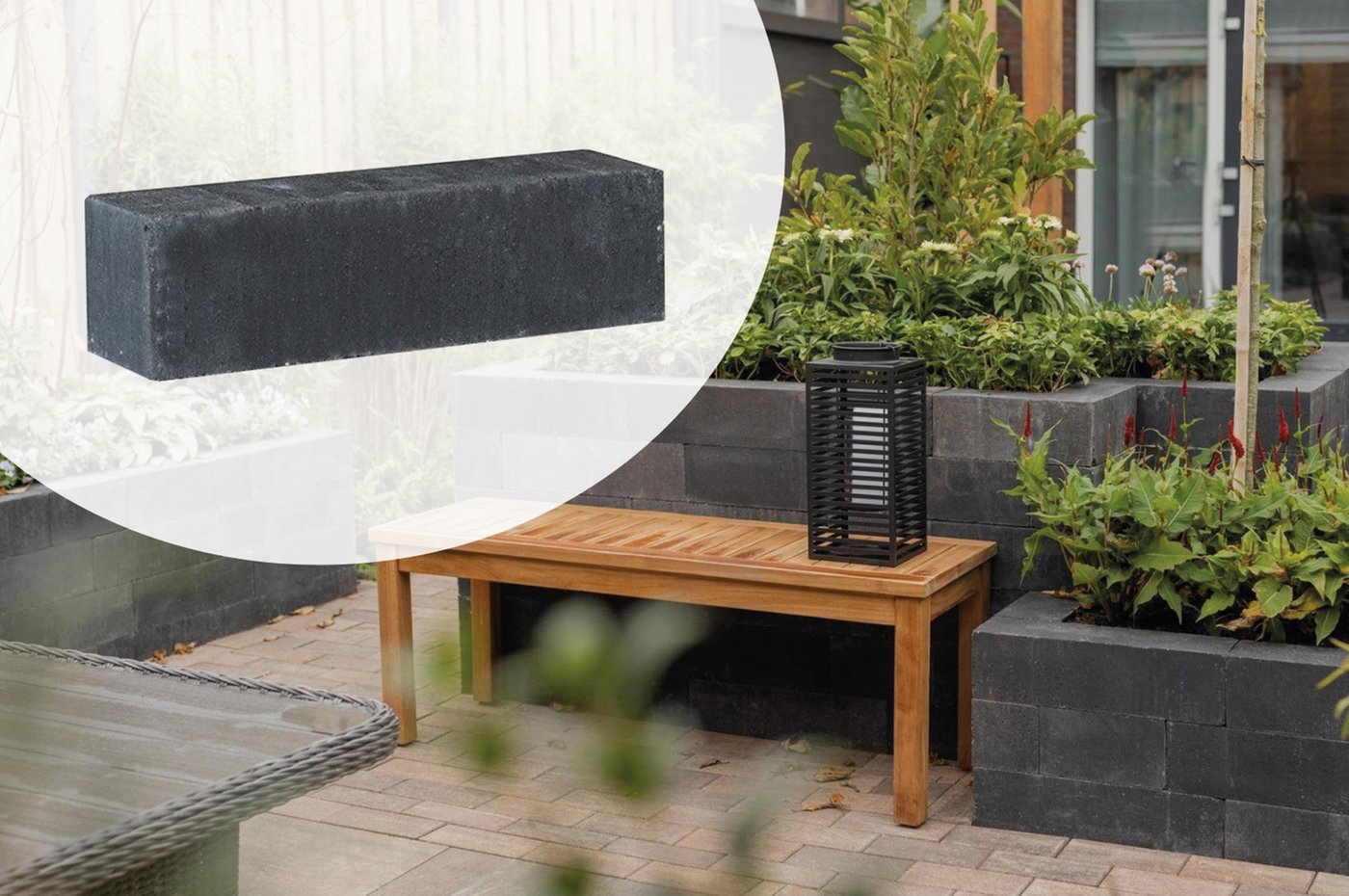 stapelblok_classico_block_45x12_5x12_5cm_zwart_gardenlux_sfeerfoto