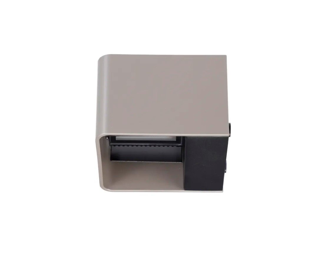 sus_square_champagne_wandlamp_230v_zijaanzicht