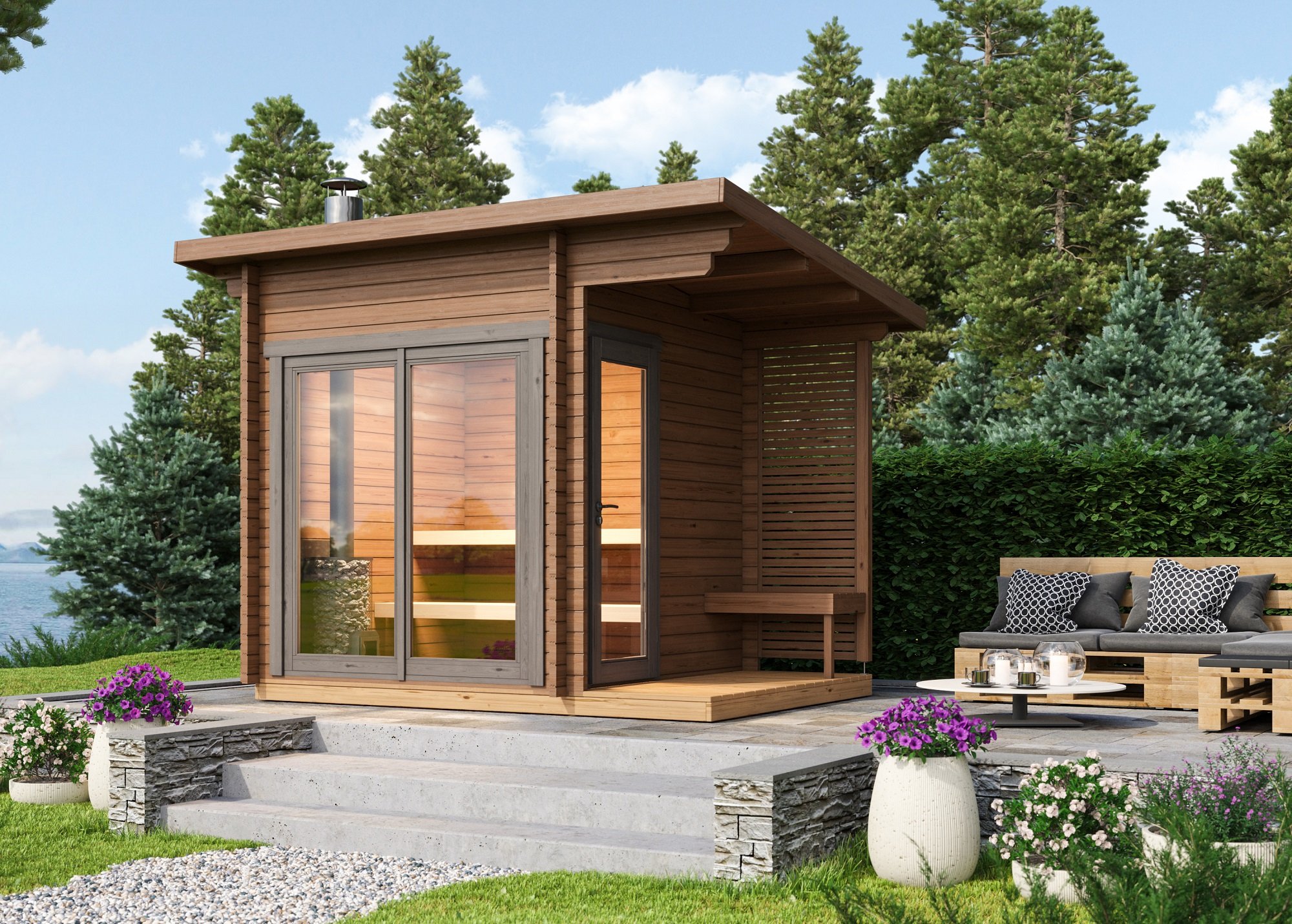 Tampere sauna house (small) – 3.07 x 2.34m