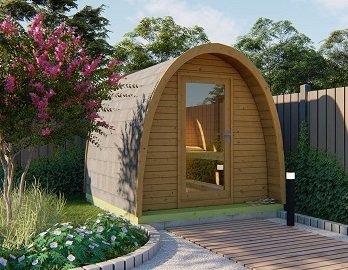 Tolva sauna pod (Thermowood) – 2.25 x 4m